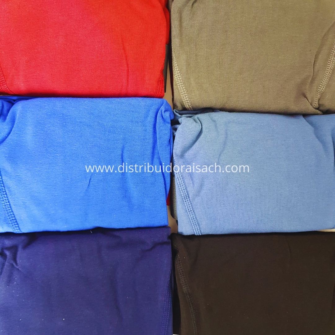 Boxer Hombre Liso / Docena (Por Talla)