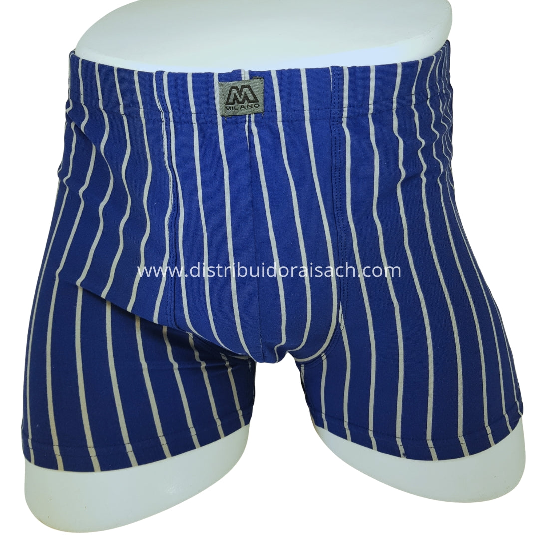 Boxer Rayado Hombre / Docena (Por Talla)