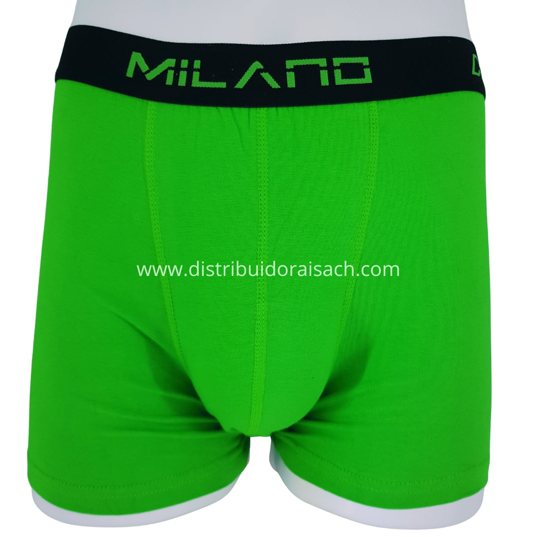 Boxer Juvenil Liso / Docena (Por Talla)