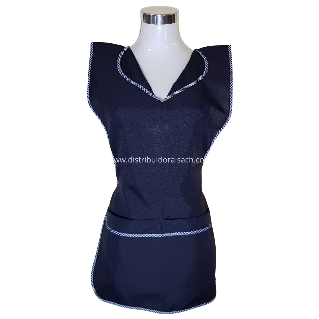 Delantal Packing/Cocina  Por Docena Azul Marino